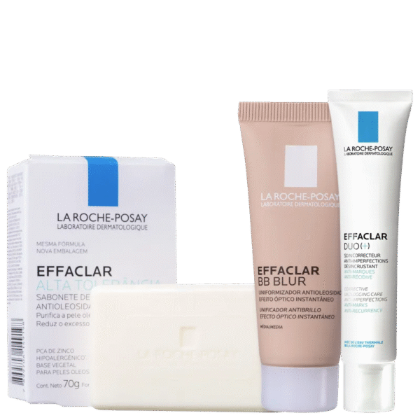 KIT EFFACLAR TRIPLO CONTROLE (3 PRODUTOS)